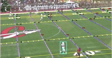 Football player performance evaluation