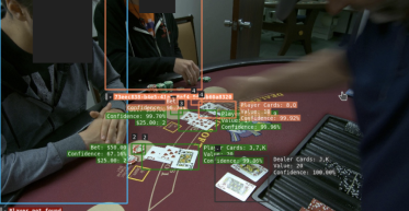 Realtime playing cards recognition