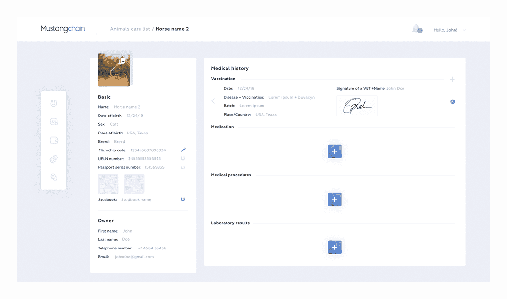 List of horses
