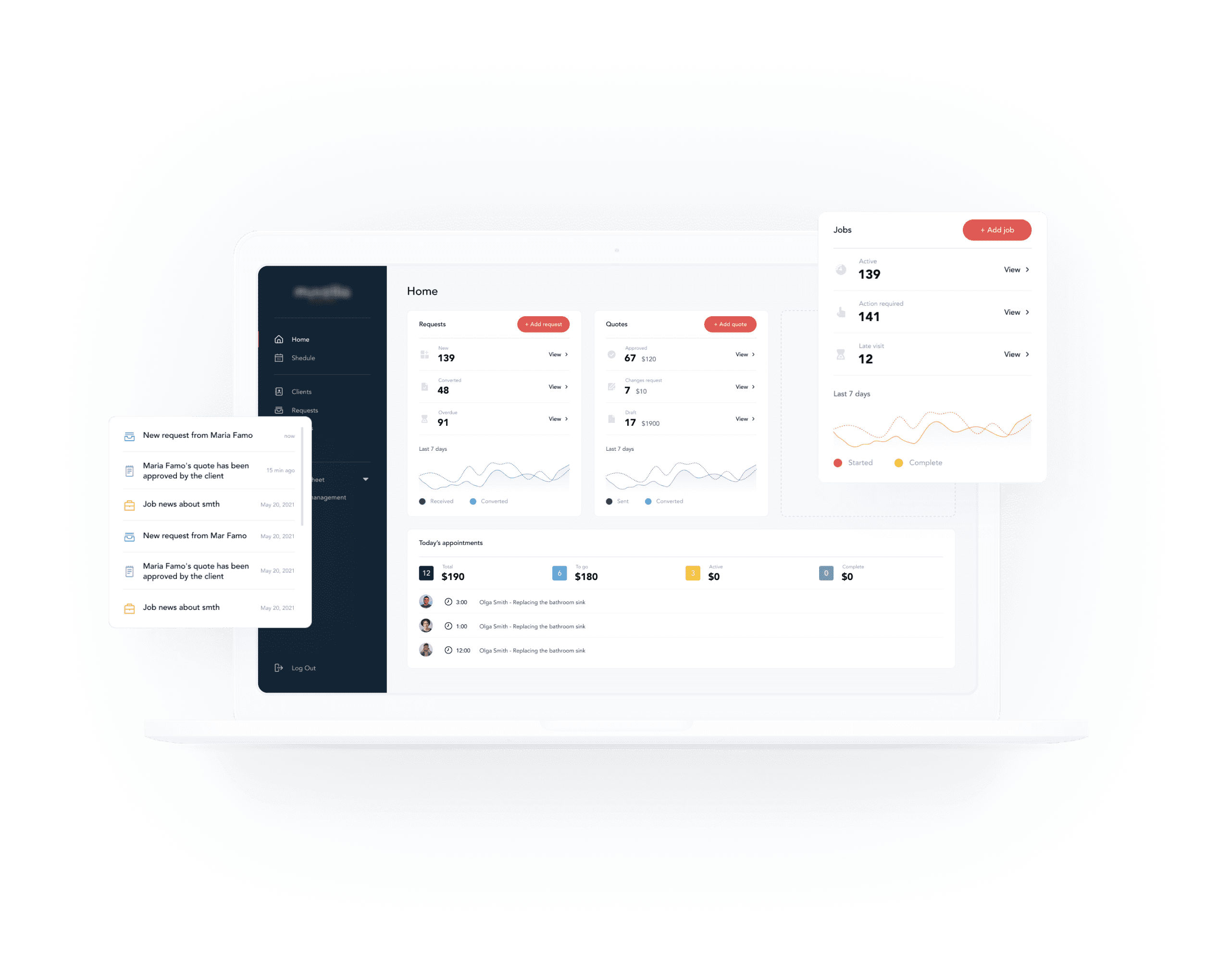 Case Study Platform that Facilitates Home Services Management
