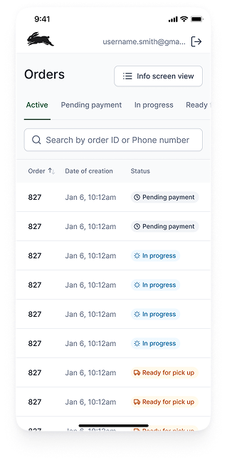 Order Management (Secondary App)